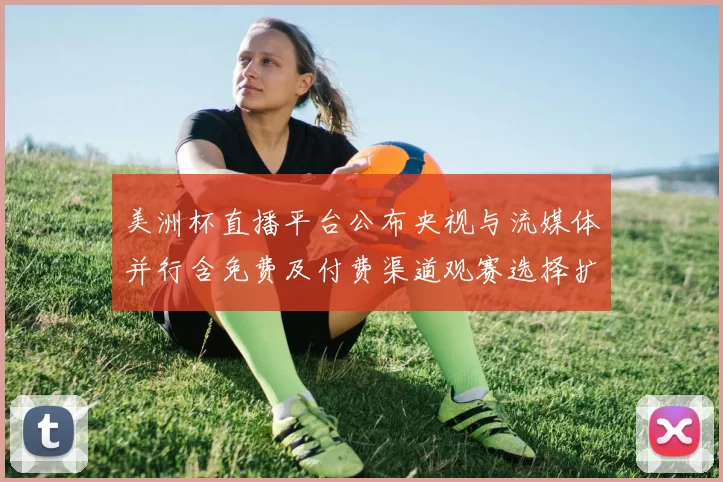 美洲杯直播平台公布央视与流媒体并行含免费及付费渠道观赛选择扩大