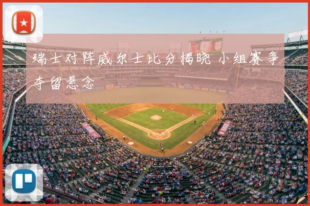 瑞士对阵威尔士比分揭晓 小组赛争夺留悬念