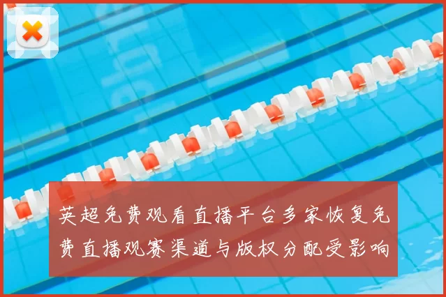 英超免费观看直播平台多家恢复免费直播观赛渠道与版权分配受影响
